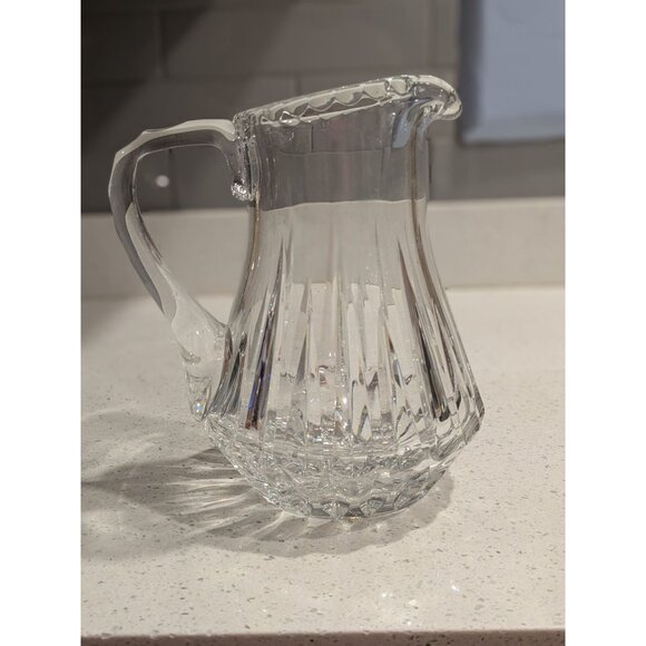Nachtmann 40 Oz Crystal Pitcher Patrizia Pattern Glass Jug decor - Picture 13 of 14